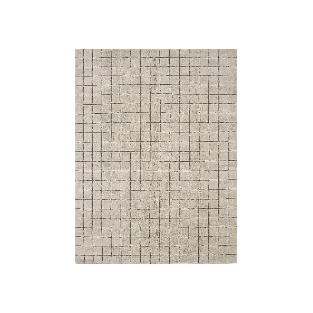 Béžový ručně tkaný vlněný koberec 230x300 cm Mosaic Sandstone – Lorena Canals
