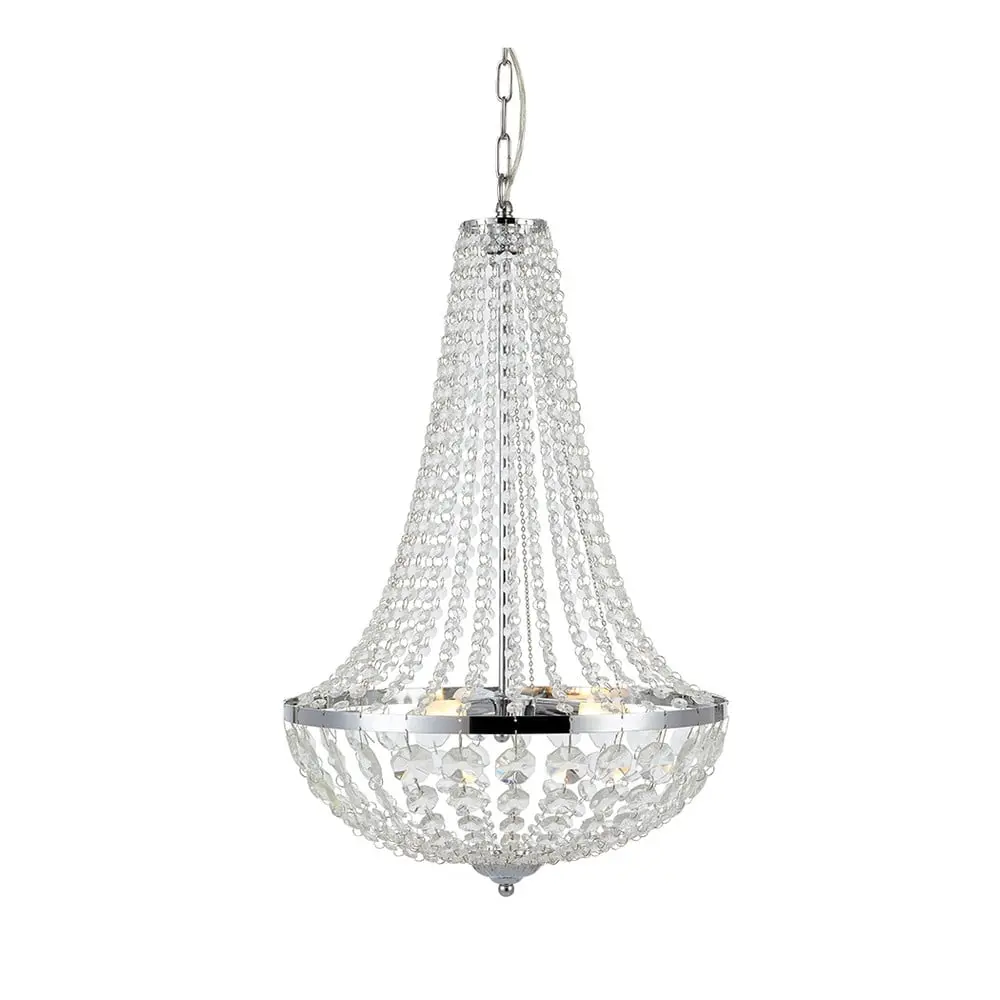 MARKSLOJD Markslöjd Gränsö lustr chrom 40 cm do koupelny