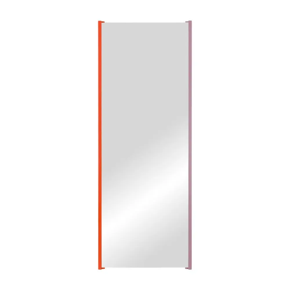 Nástěnné zrcadlo s dřevěným rámem 60x160 cm Lun – noo.ma
