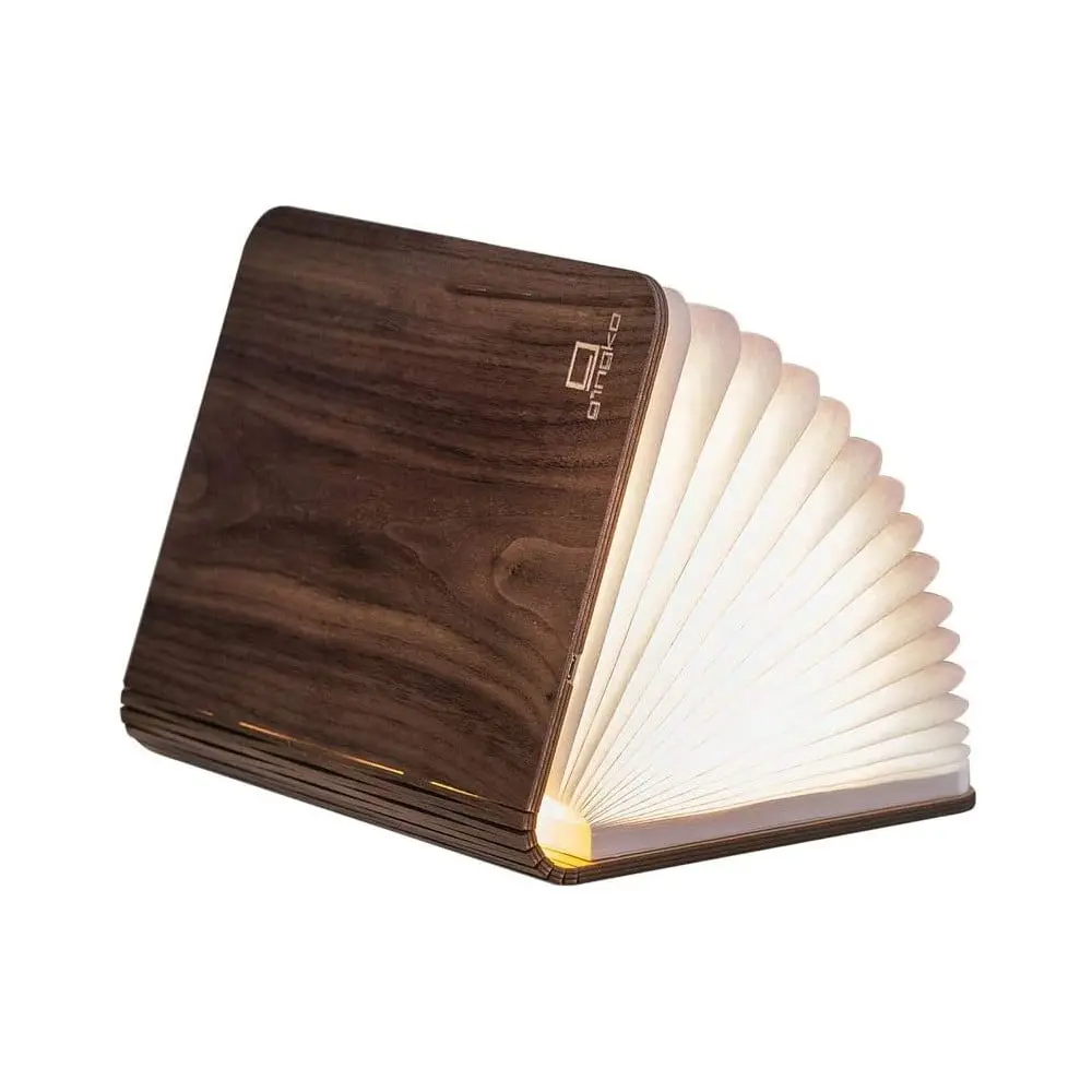 Rozkládací světlo "Smart Book" mini, ořech - Gingko