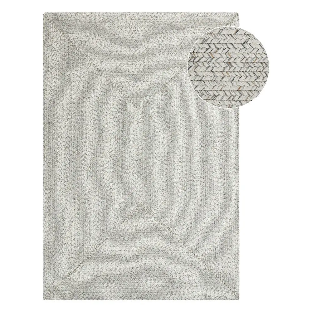 Koberec Hanse Home Braided Trenzado melanž, světlý