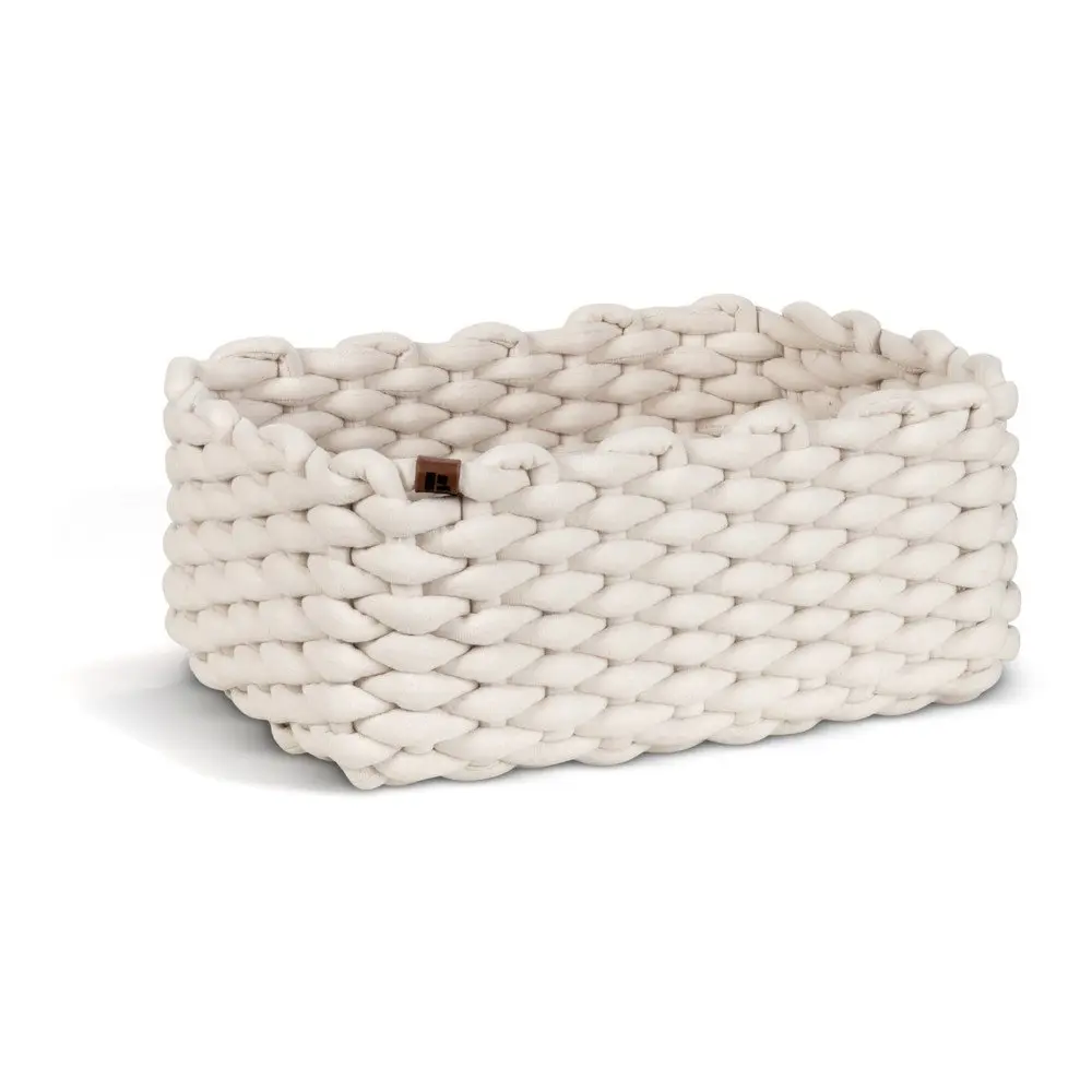 Látkový košík 35x25x14 cm Peach Skin M – Bigso