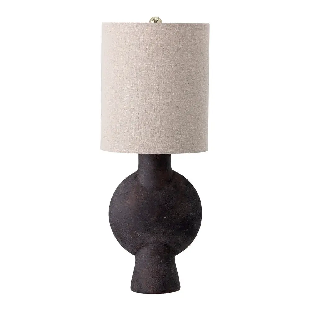 Hnědo-béžová stolní lampa Sergio - Bloomingville