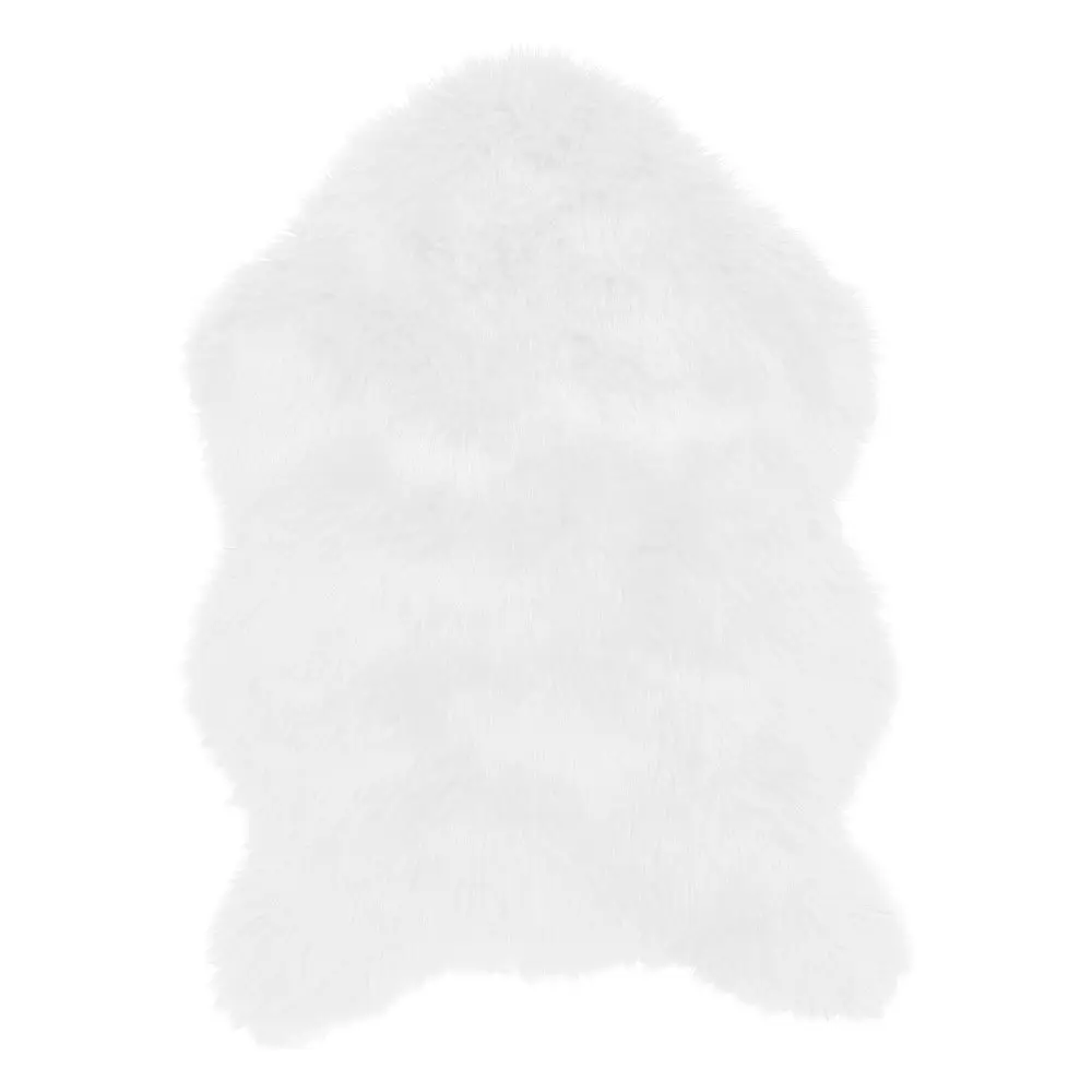 Bílá umělá kožešina Tiseco Home Studio Sheepskin, 60 x 90 cm