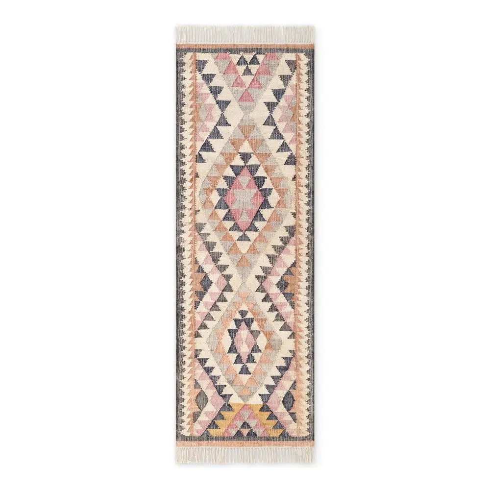 Běhoun Parsa 106260 Cream/Multi z kolekce Elle 80x200 cm
