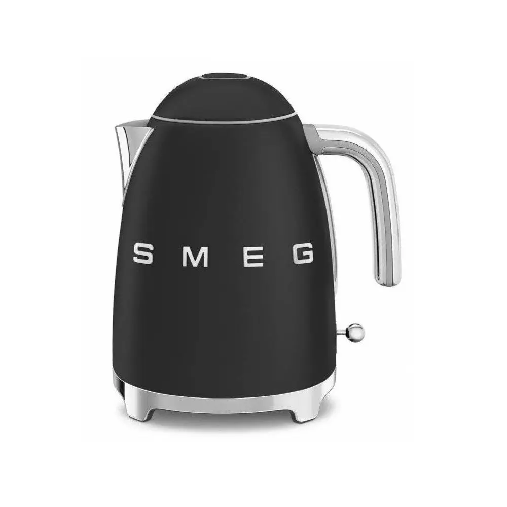 Smeg KLF03BLMEU, rychlovarná konvice, 1, 7 l, (7 šálků), 2400 W, styl 50. let, matná černá