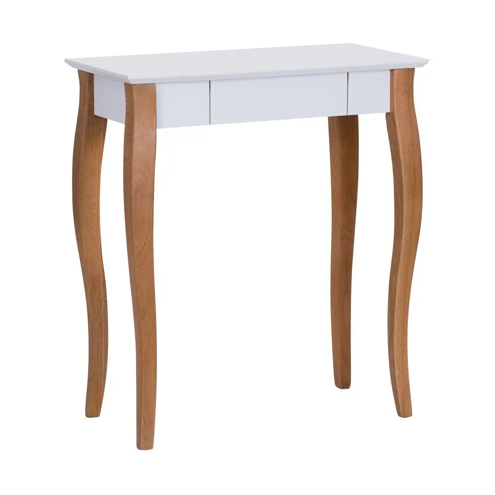 Bílý psací stůl Ragaba Lillo, délka 65 cm
