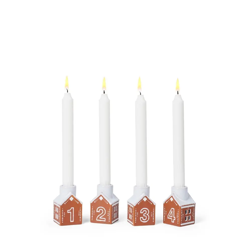 Keramický adventní svícen Gingerbread – Kähler Design