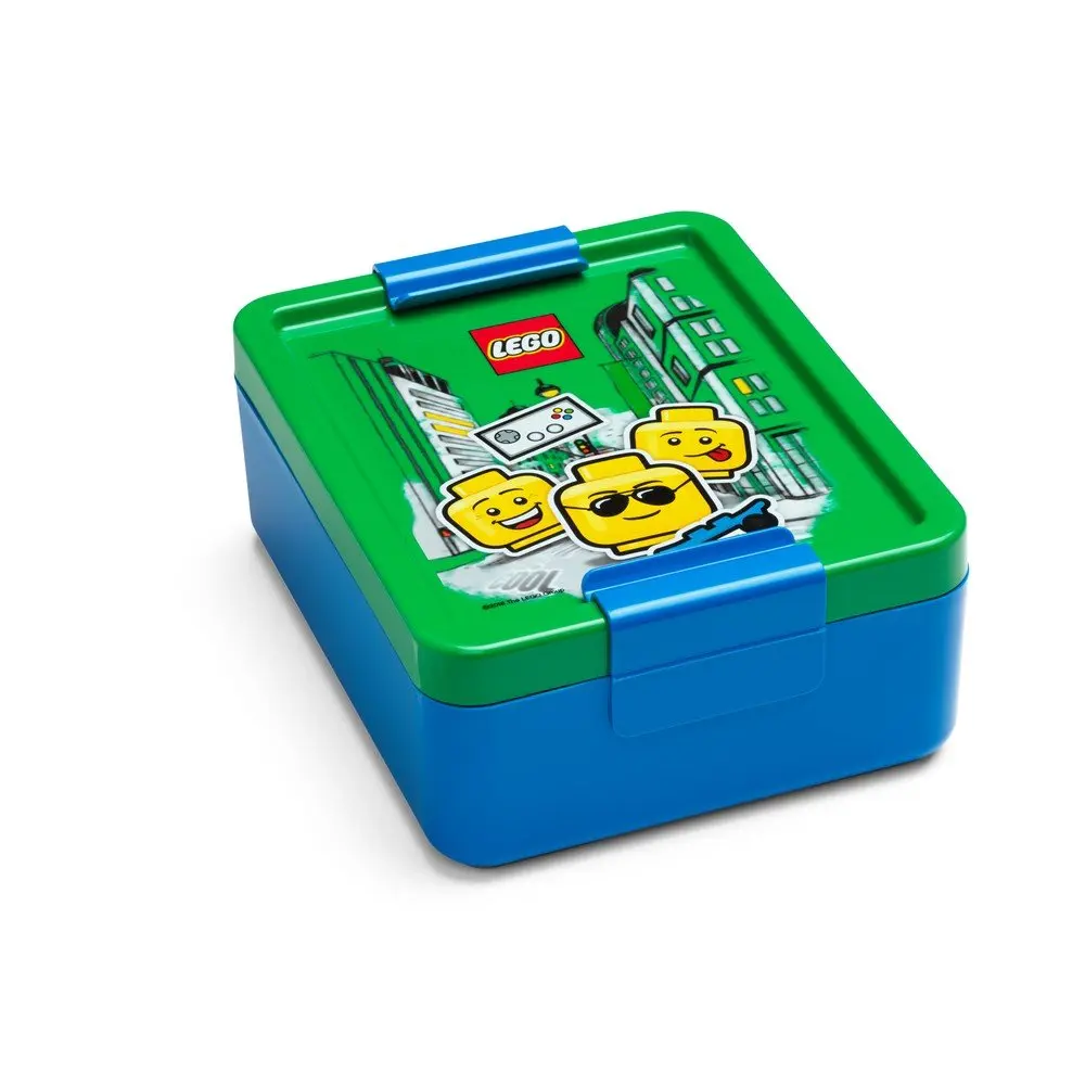 Lego Iconic Boy box na svačinu - modrá/zelená