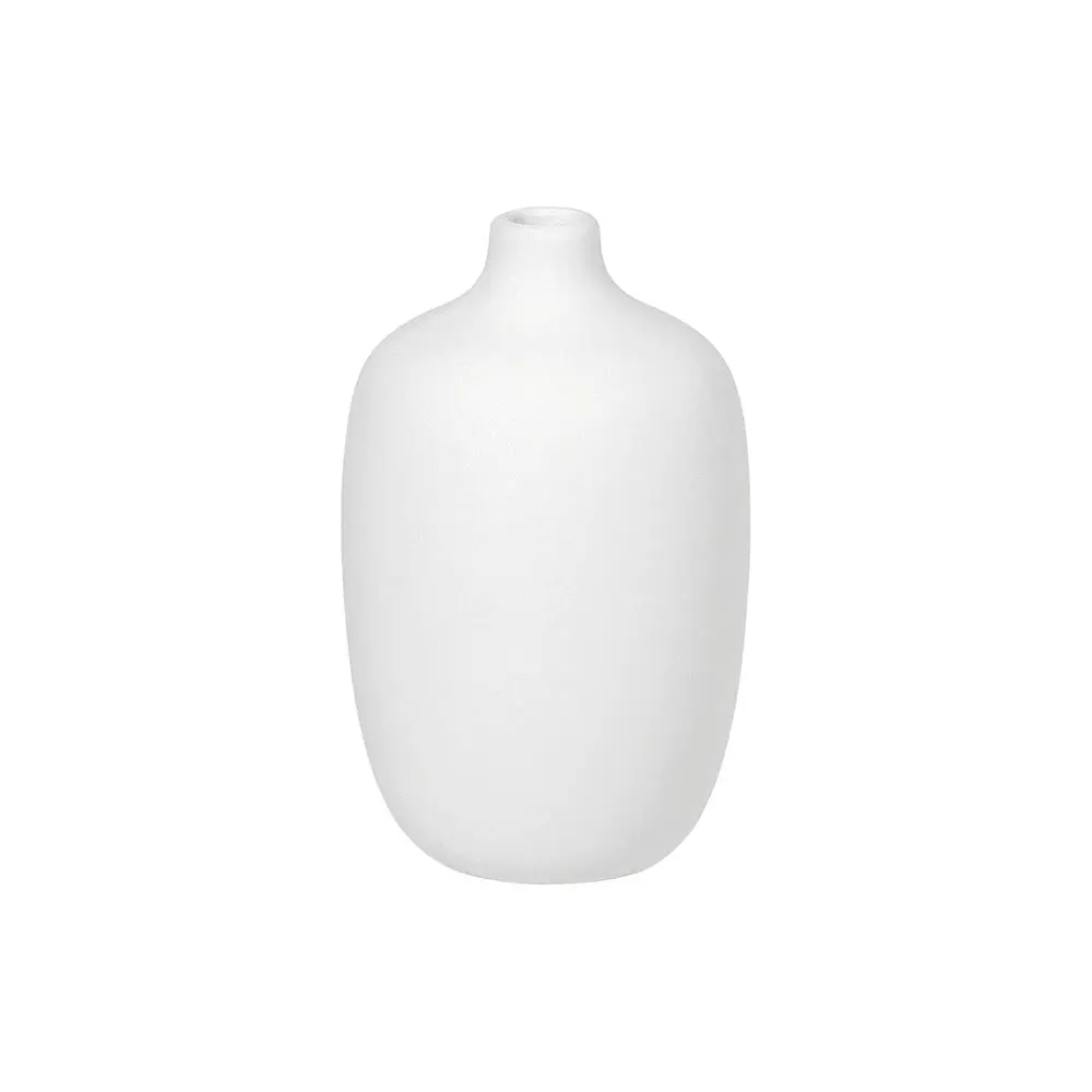 Blomus Váza bílá 8 cm nízká CEOLA
