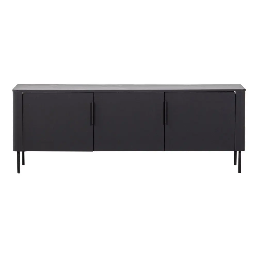 Taupe TV stolek z borovicového dřeva 154x56x44 cm Gunnar – WOOOD