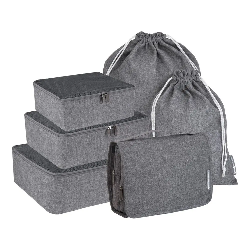 Cestovní organizéry v sadě Travel Collection – Bigso