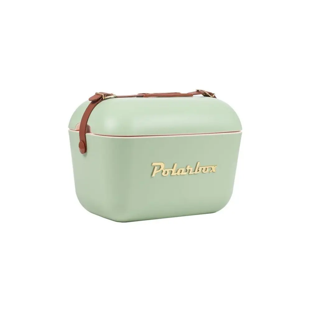 Polarbox Chladicí box Classic Gold 20 l, olivová PLB20/GREEN/GOLD