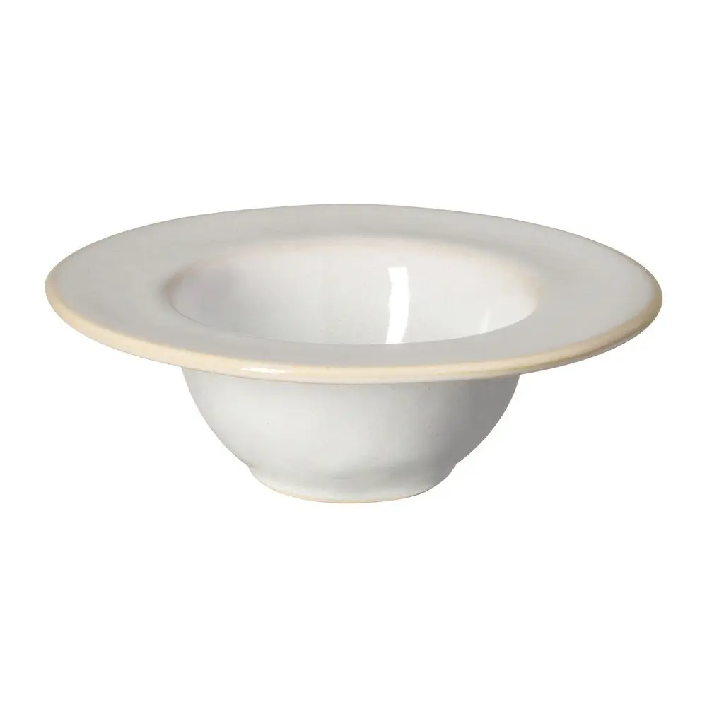 Bílý kameninový hluboký talíř Costa Nova Roda, ⌀ 19 cm