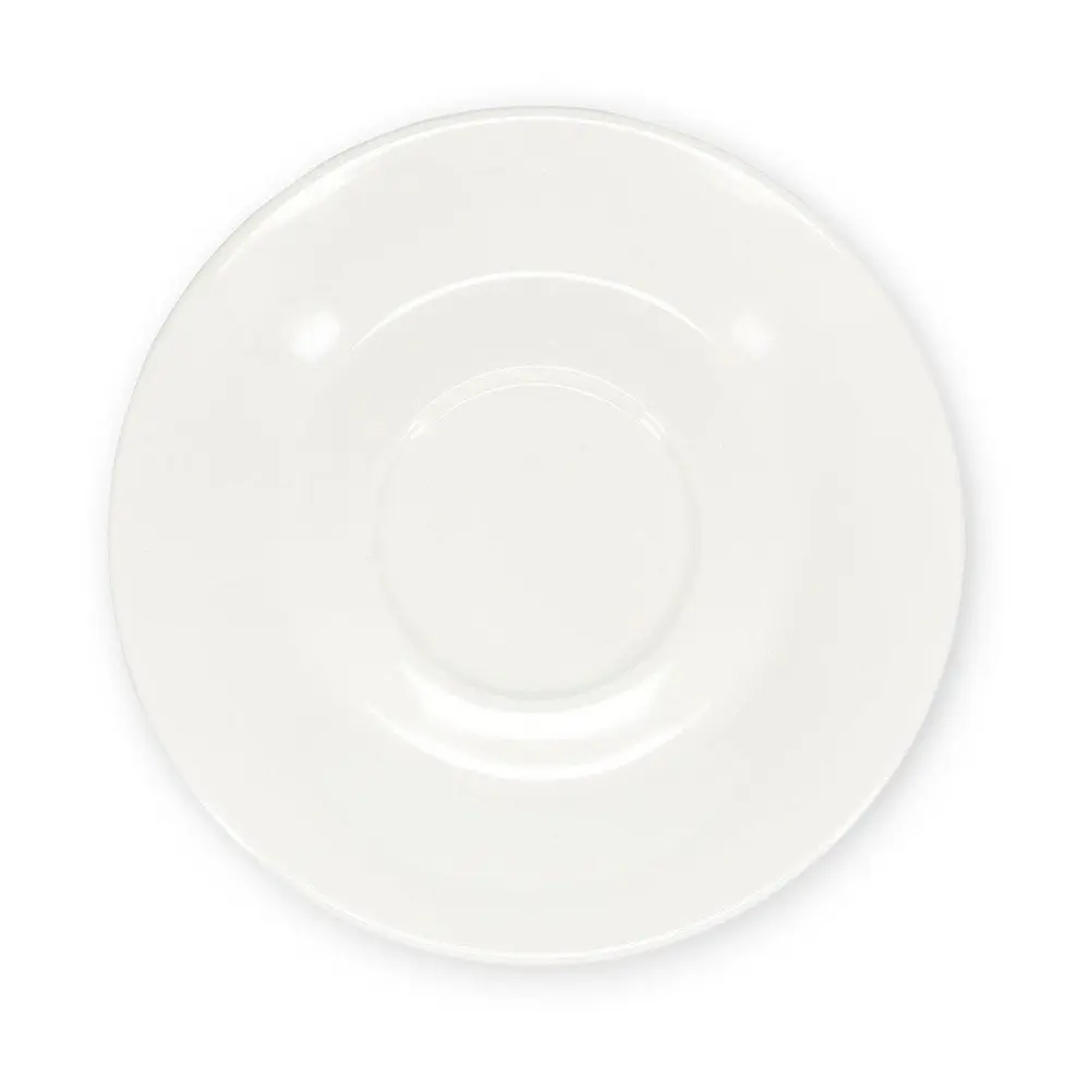 Bílý porcelánový podšálek ø 15,5 cm Barista – BonBistro