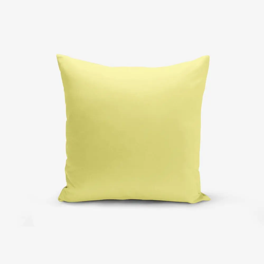 Oranžový povlak na polštář Minimalist Cushion Covers, 45 x 45 cm