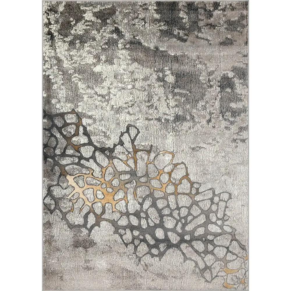 Šedý koberec 133x180 cm Folgen – FD