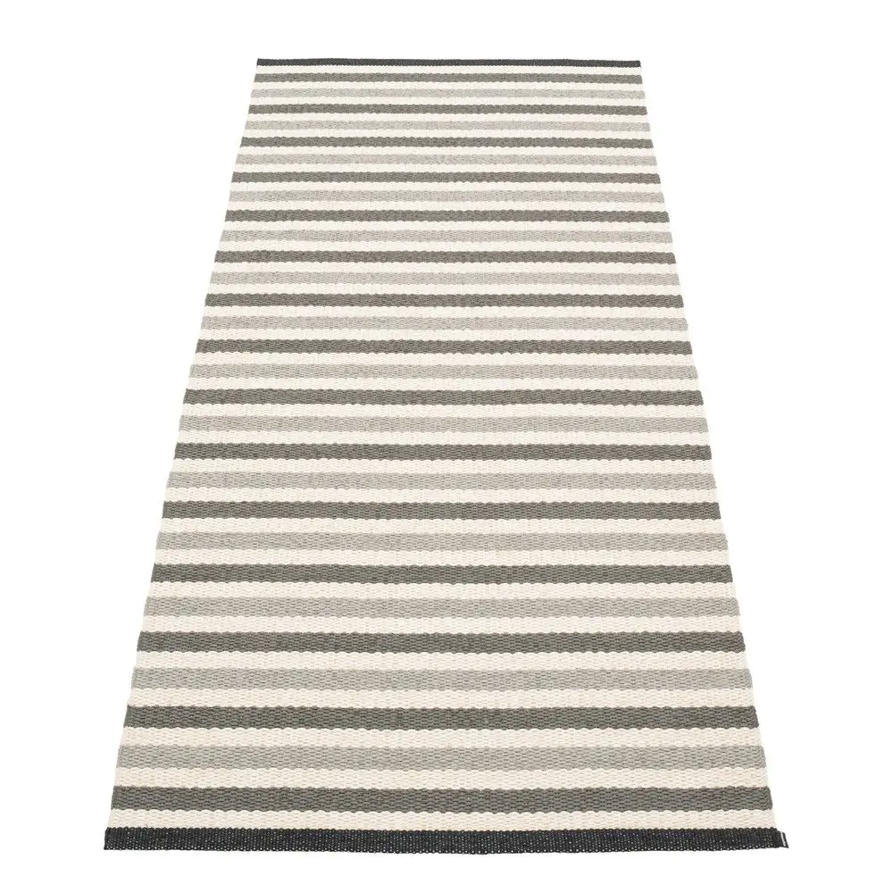 Šedo-béžový vnitřní a venkovní běhoun 85x200 cm Teo Warm Grey – Pappelina