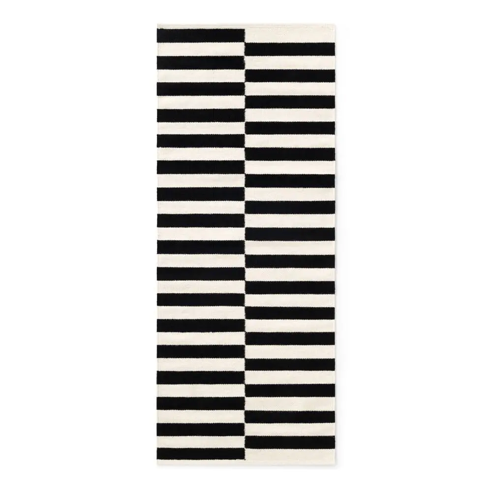Hanse Home, Běhoun Vika 106207 Black White, 80x200, černobílá, ložnice
