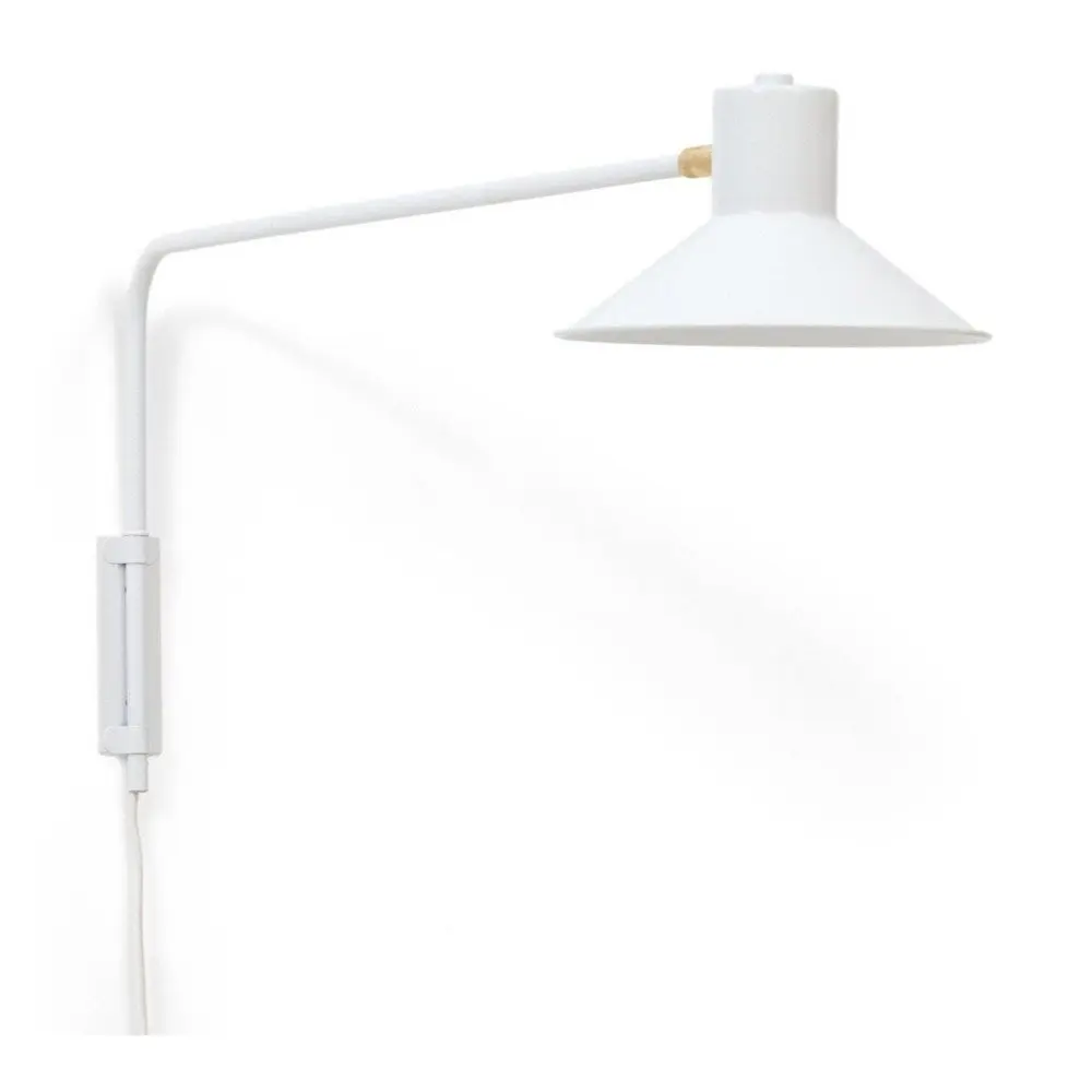 Bílé nástěnné svítidlo ø 20 cm Aria – Kave Home