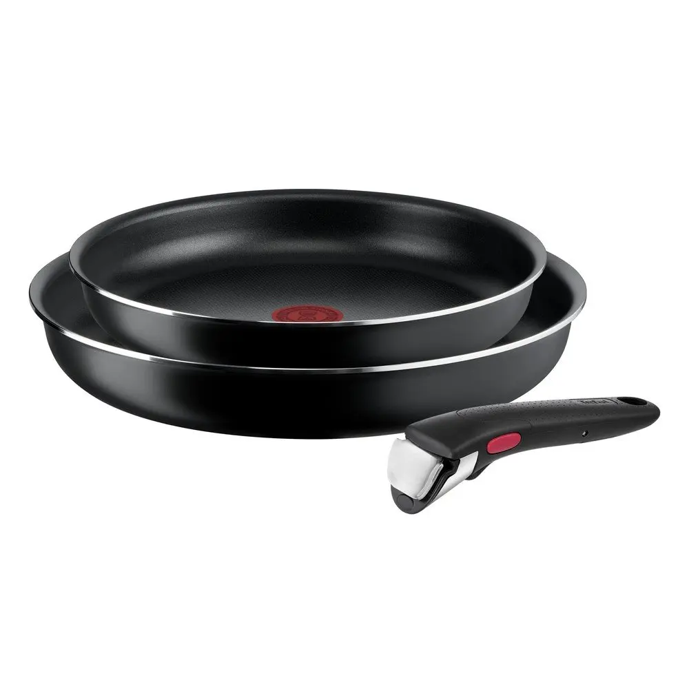 Pánve v sadě 2 ks ø 26 cm INGENIO EASY COOK & CLEAN BLACK L1549013 – Tefal