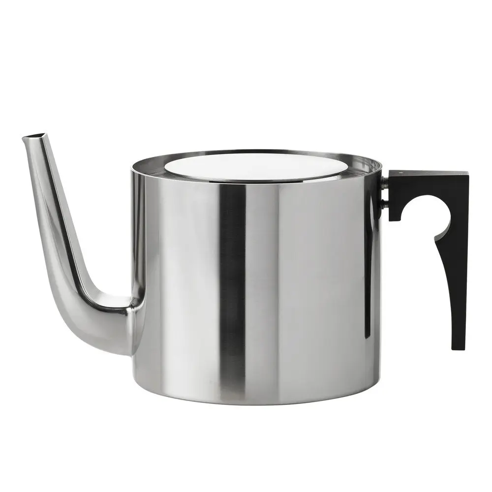 Konvice na čaj z nerezové oceli ve stříbrné barvě 1,25 l Arne Jacobsen – Stelton