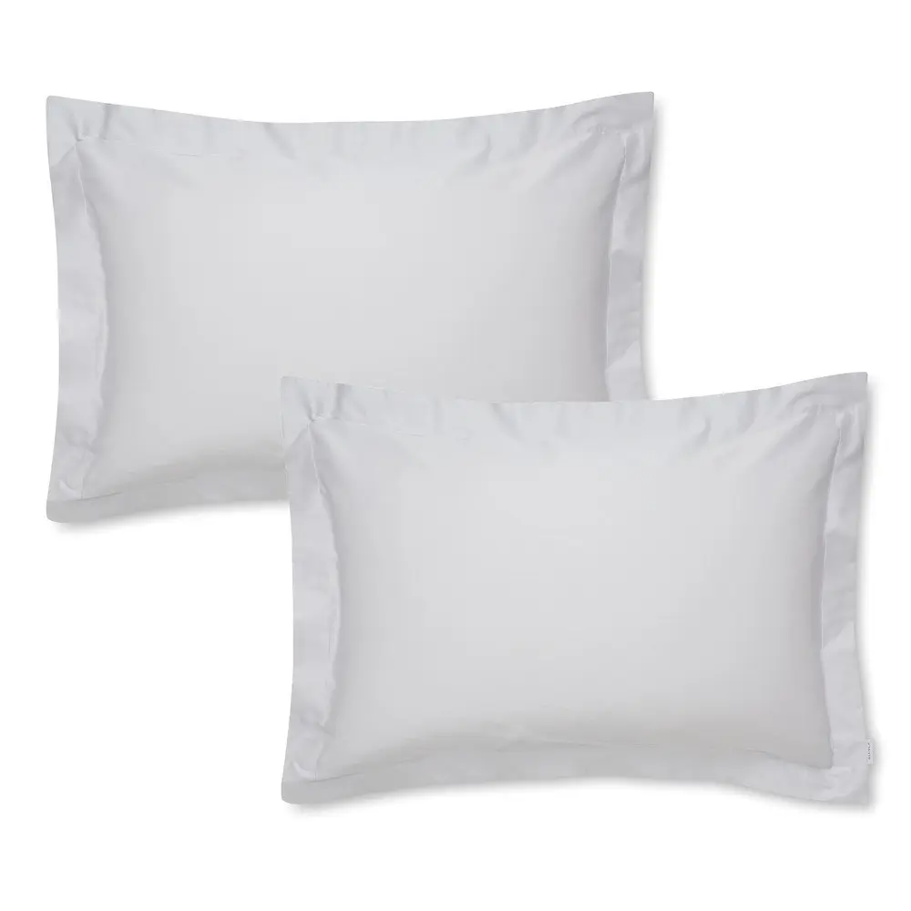 Povlaky na polštáře v sadě 2 ks z bavlněného saténu 50x75 cm Cotton Sateen – Bianca