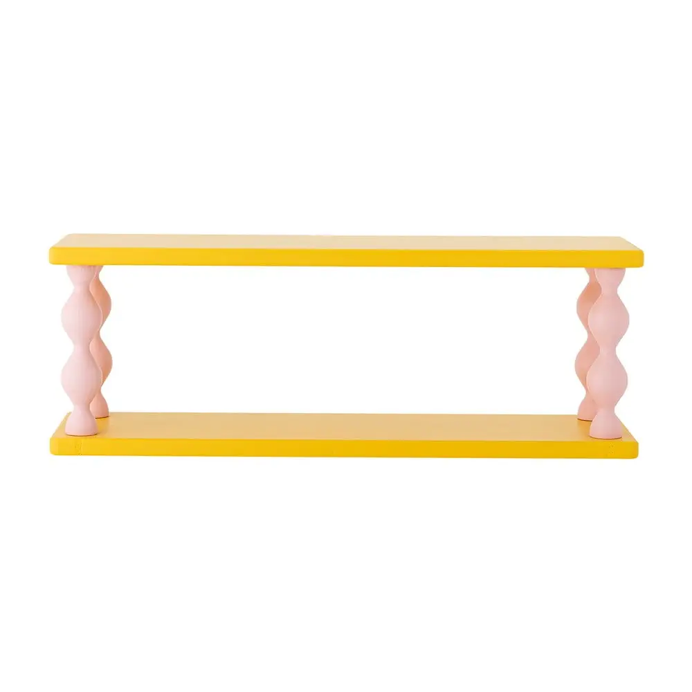 Žlutá patrová dětská police 60 cm Bibiola – Bloomingville Mini