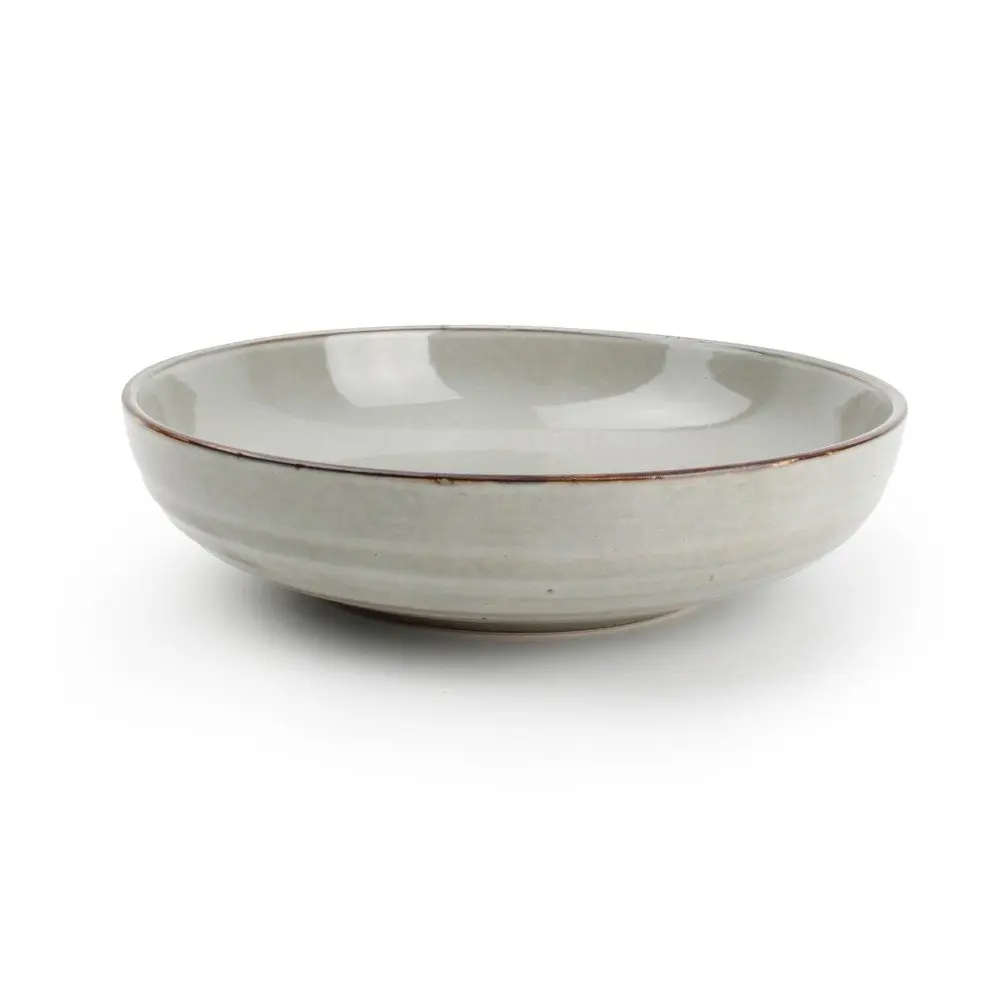 Zelený hluboký talíř z kameniny ø 22 cm Artisan – Salt&Pepper