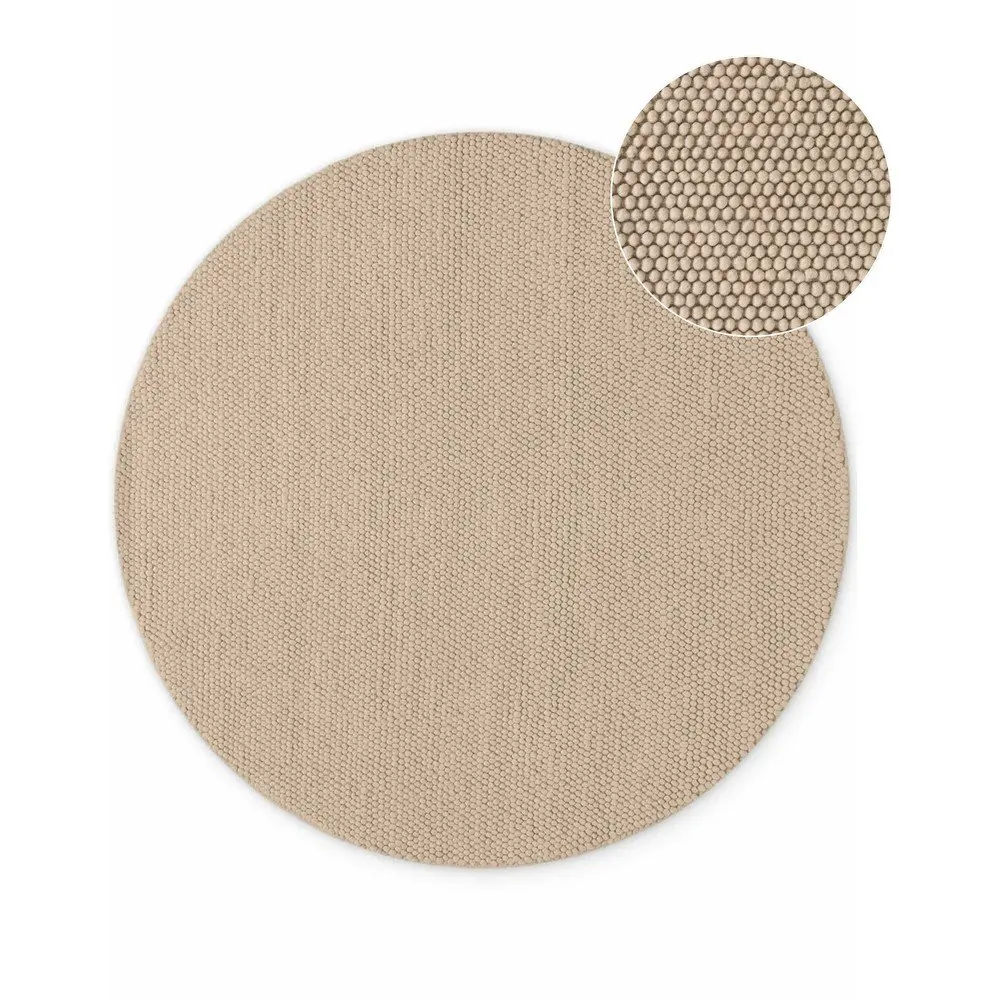 Ted Baker, Kusový koberec Ted Baker Richmond 106366 Light Beige kruh, 200x200, béžová, dětský pokoj