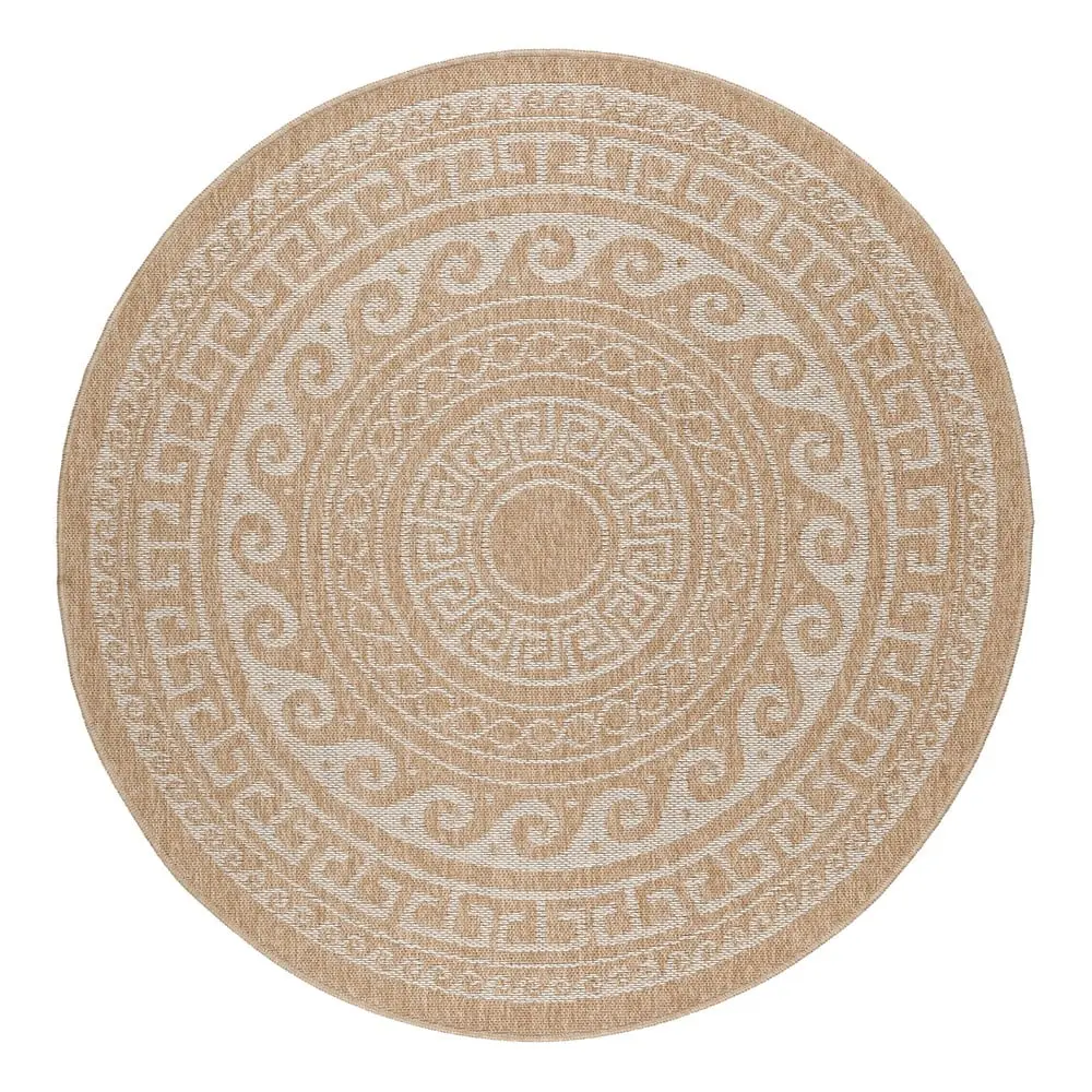 Kusový koberec Comilla 887 Beige kruh