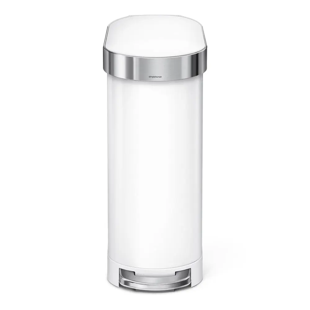 Simplehuman - Odpadkový koš Slim 45 l, bílá CW2069