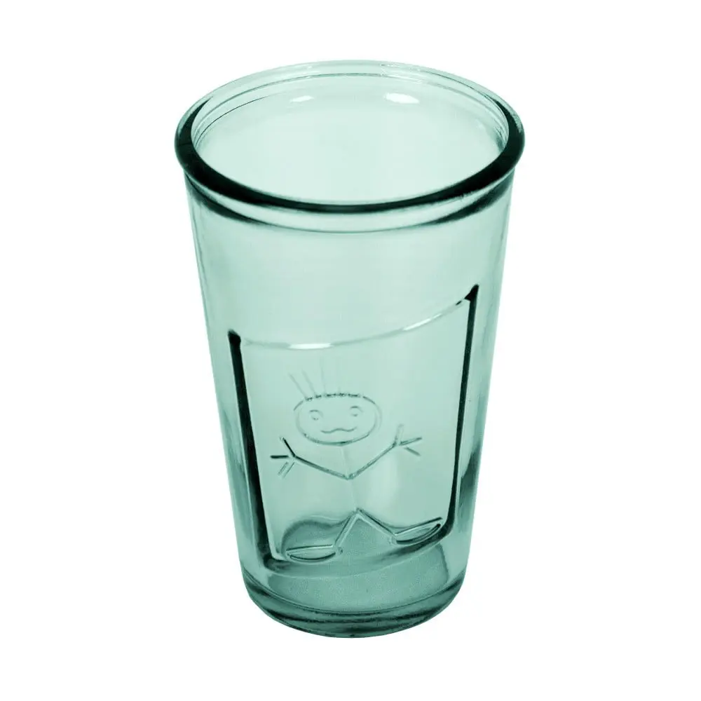 Čirá sklenice z recyklovaného skla Ego Dekor Kluk