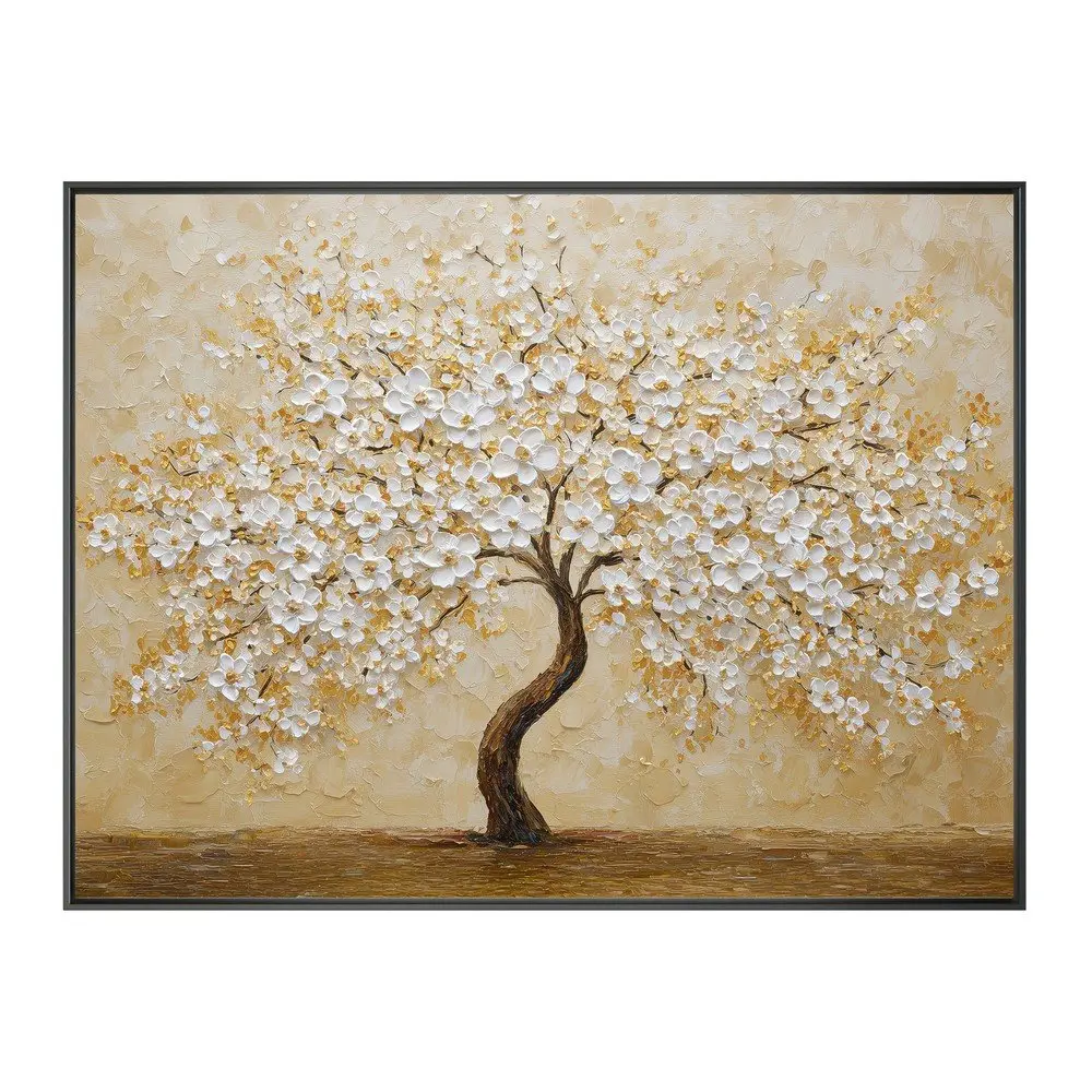 Tištěný obraz s rámem 80x60 cm Golden Tree – Styler