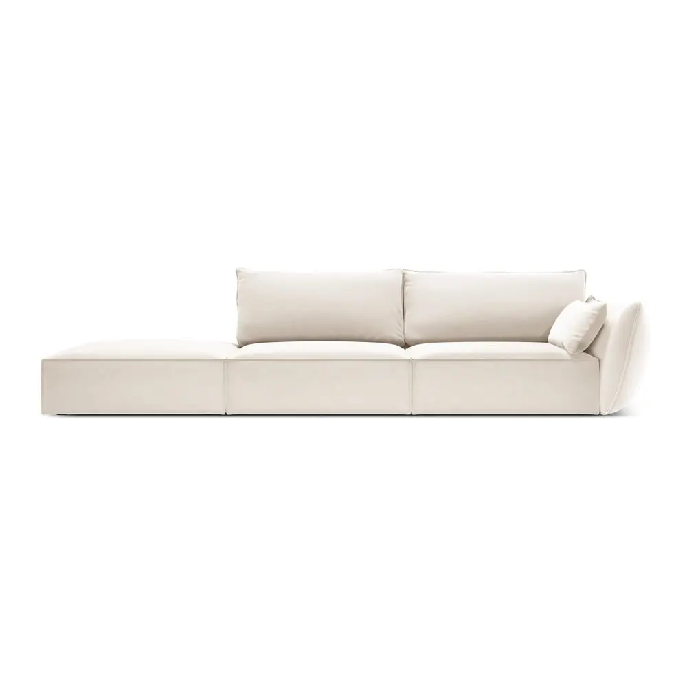 Šedá lenoška (levý roh) Vanda – Mazzini Sofas