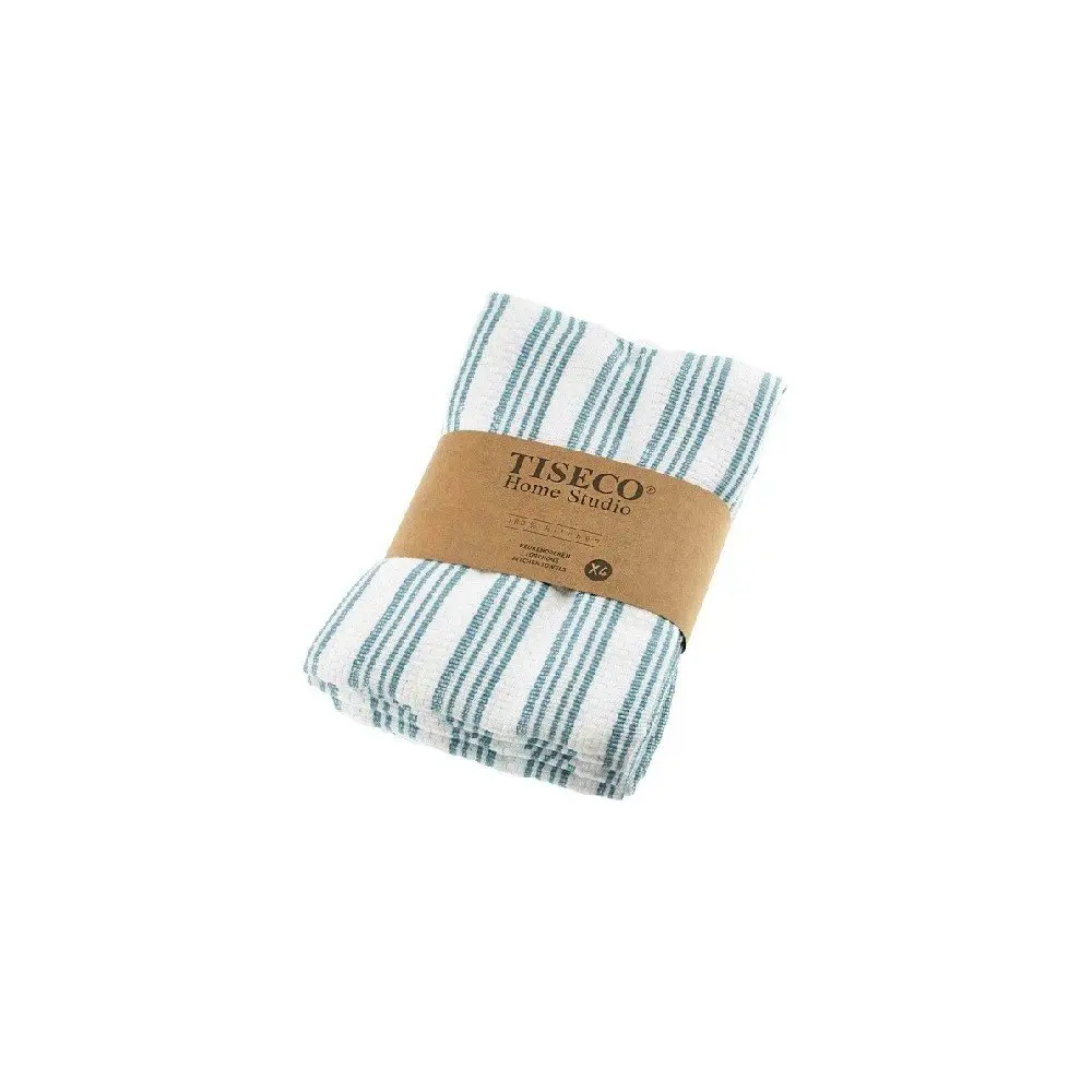 Bavlněné utěrky v sadě 4 ks 50x70 cm Stripes – Tiseco Home Studio