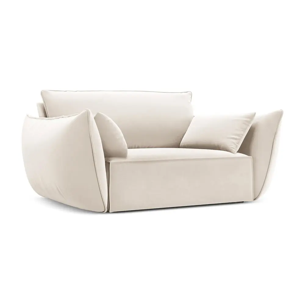 Šedé křeslo Vanda – Mazzini Sofas