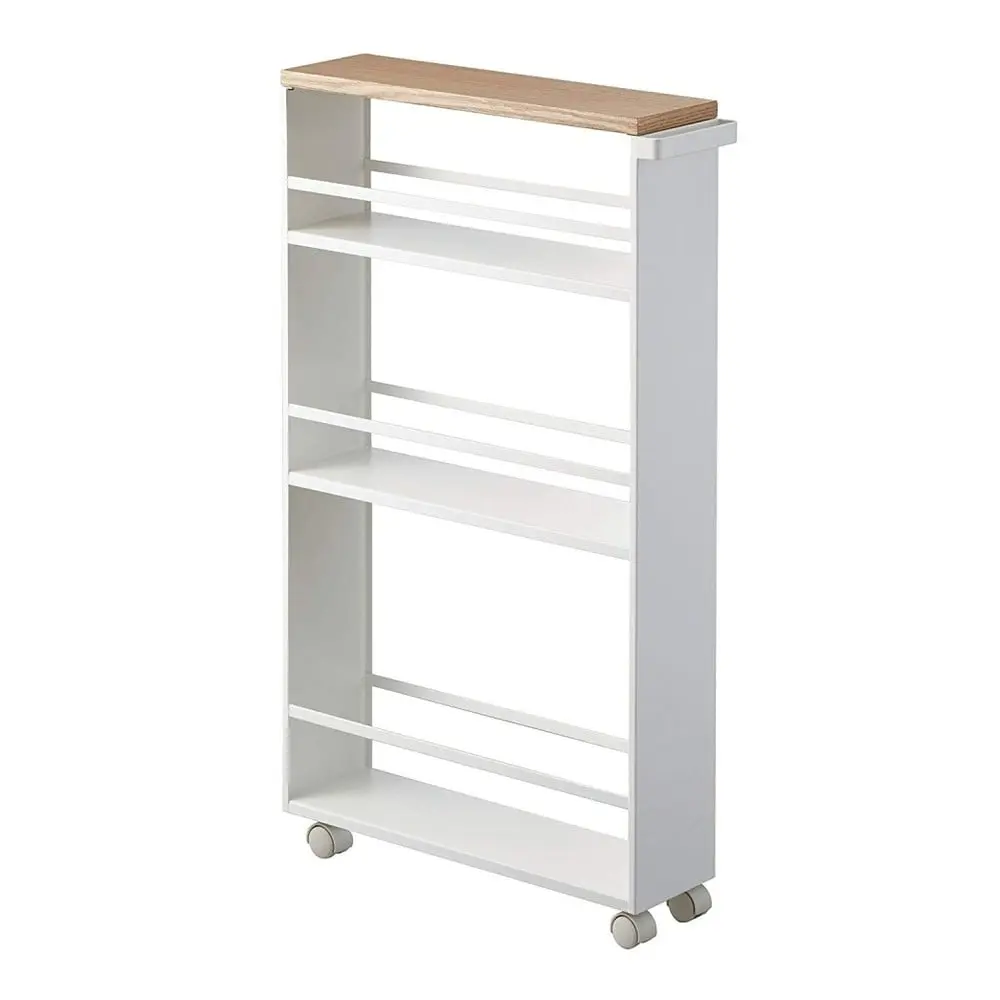 Bílý kovový koupelnový regál 47,5x81 cm Tower – YAMAZAKI