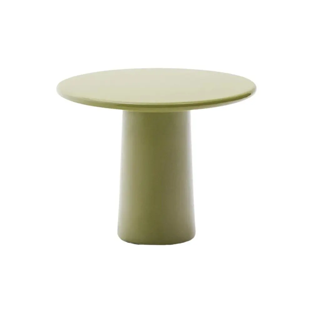 Betonový kulatý zahradní konferenční stolek ø 65 cm Albanella – Kave Home