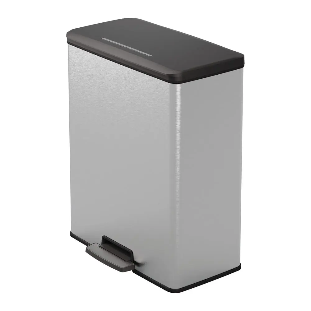 Pedálový plastový odpadkový koš 65 l Rectangular - Curver