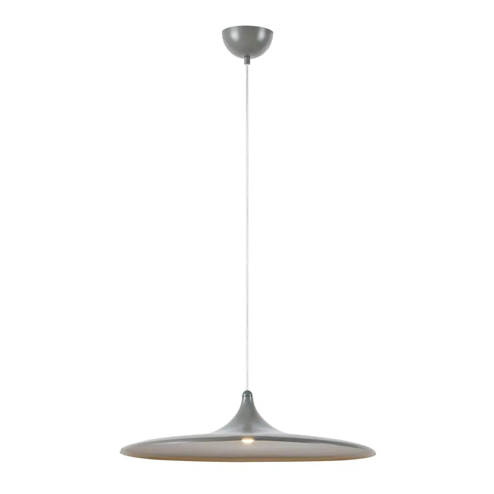Šedé kovové LED stmívatelné závěsné svítidlo ø57x13 cm Beam – Markslöjd