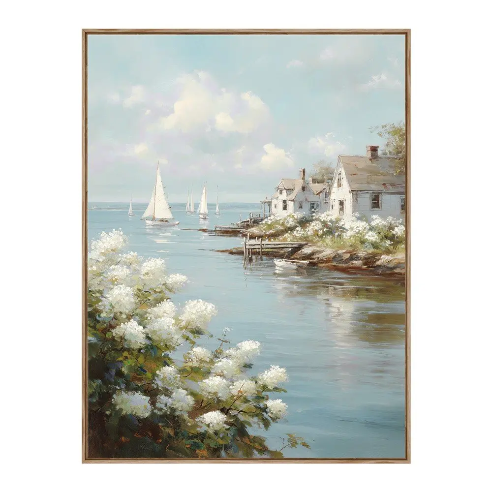 Tištěný obraz s rámem 60x80 cm Quiet Bay – Styler