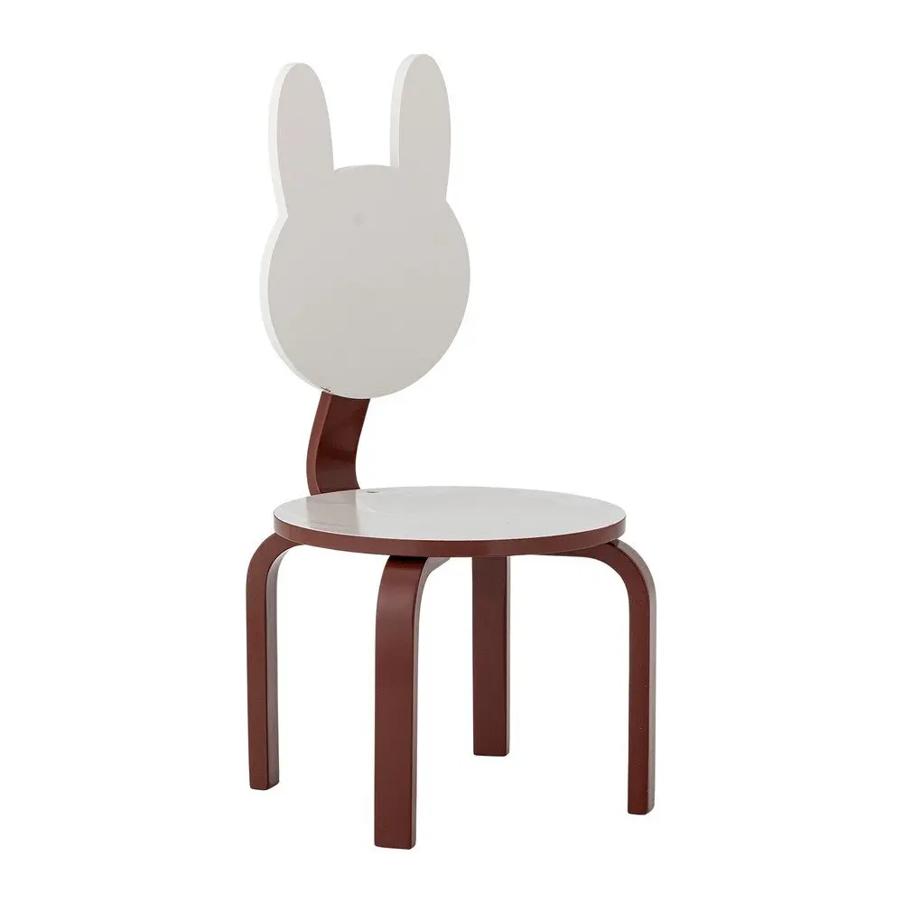 Vínová/bílá dětská židle Liova – Bloomingville Mini