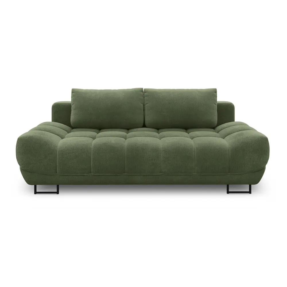 Zelená třímístná rozkládací pohovka Windsor & Co Sofas Cumulus