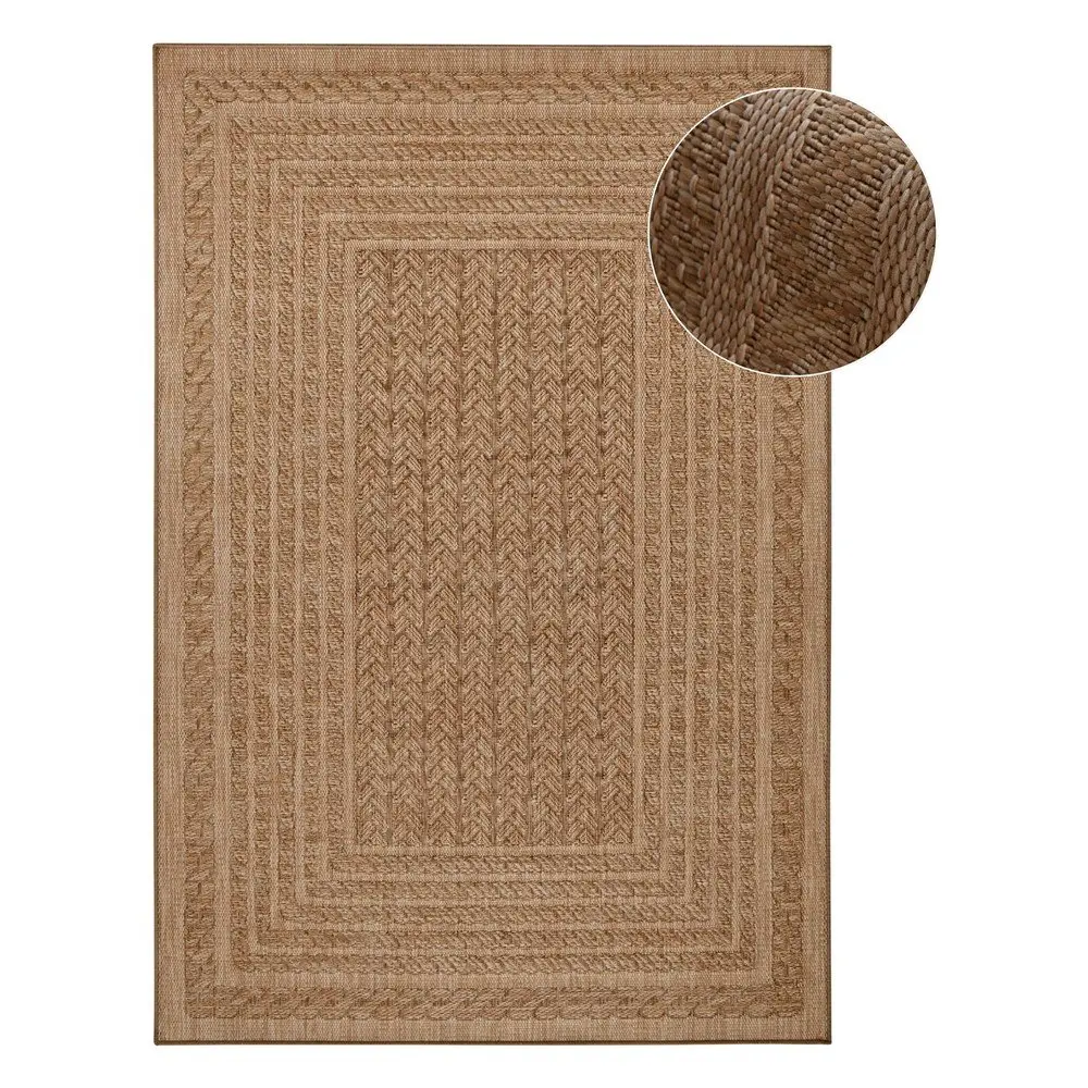 NORTHRUGS - Hanse Home koberce Kusový koberec Forest 103992 Beige/Brown