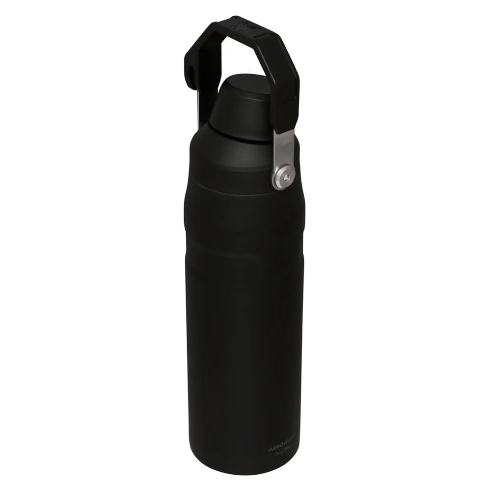 Černá termoláhev z nerezové oceli 700 ml IceFlow™ Bottle Fast Flow Black – Stanley