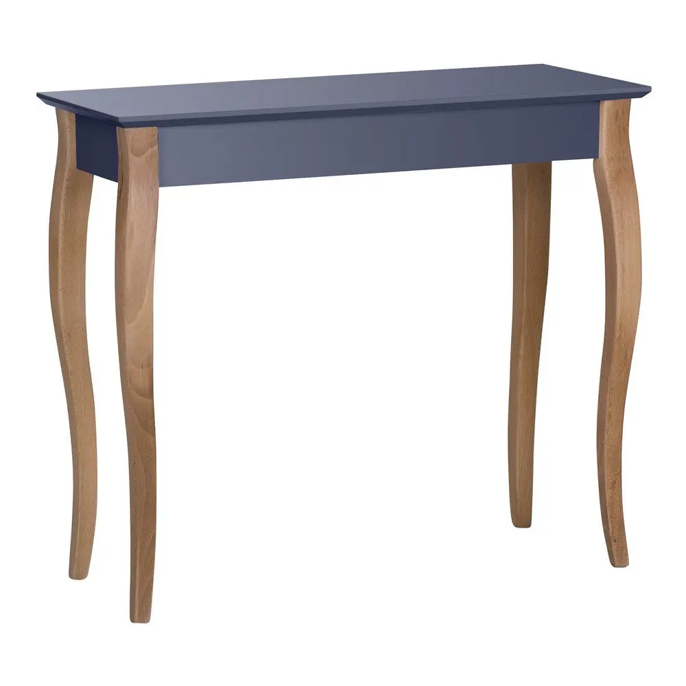 Grafitově šedý odkládací stolek Ragaba Console, délka 85 cm