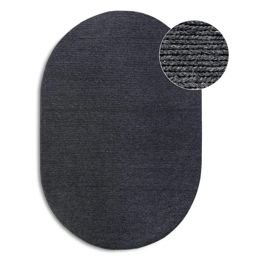Kusový koberec Villeroy & Boch 1748 106051 Anthracite - ovál 160x230 ovál cm
