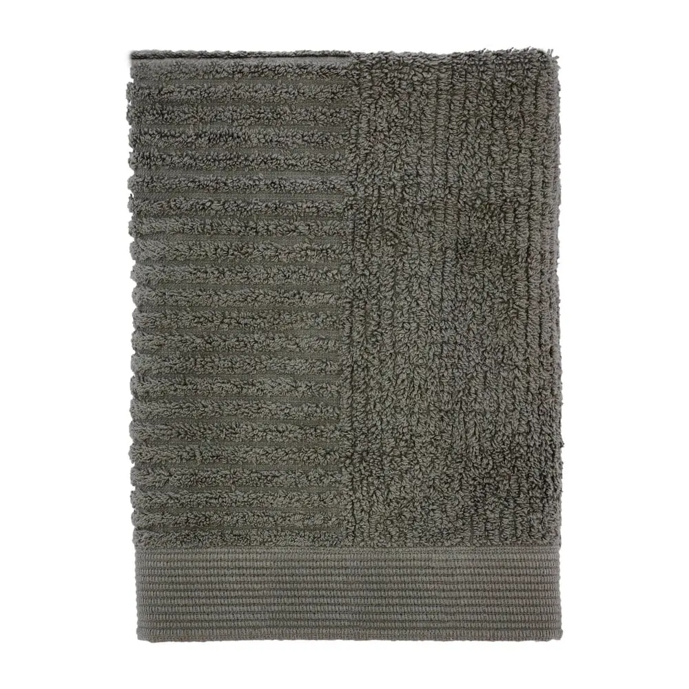 Khaki froté bavlněný ručník 50x70 cm Classic – Zone