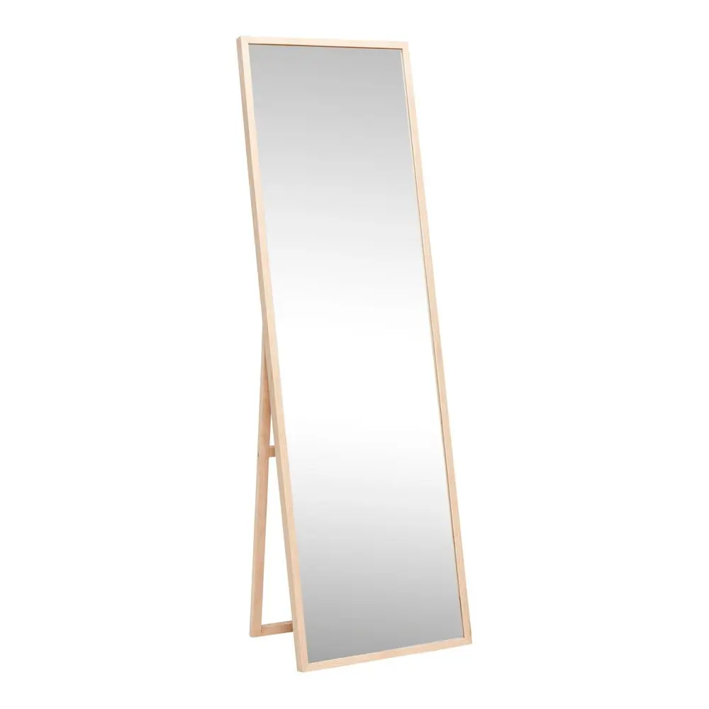 Stojací zrcadlo s dřevěným rámem 52x167 cm Glimpse – Hübsch